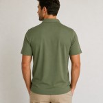 Custom Dry Fit Polo T-Shirt green