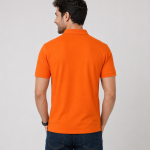 Orange Performance Polo T-Shirt