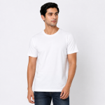 CottonCore Tee white – Round Neck Edition