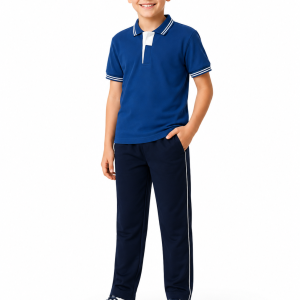 Royal Blue Polo T-Shirt | Premium School Sports & Uniform T-Shirt