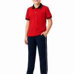 Red Polo T-Shirt | Premium School Sports & Uniform T-Shirt